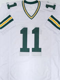 Packers Receiver JAYDEN REED Signed Custom Replica White Jersey AUTO - JSA