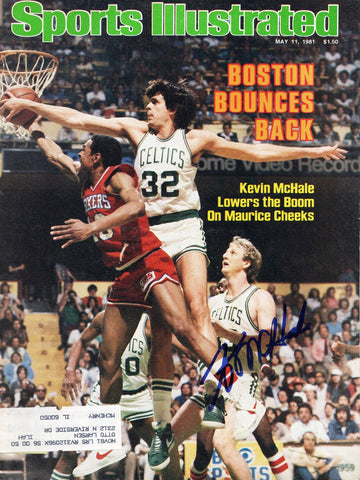 Kevin McHale Autographed Boston Celtics Sports Illustrated 5/11/81 Beckett