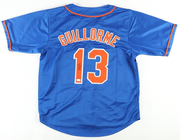 Luis Guillorme Signed Mets Jersey (JSA COA) New York Infielder