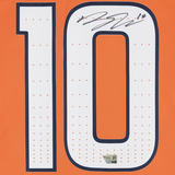 Bo Nix Autographed Denver Broncos Orange Limited Jersey Fanatics