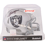 Sebastian Janikowski Signed Oakland Raiders Mini Helmet Beckett 43033