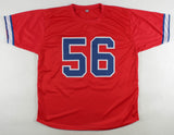 Lawrence Taylor Signed New York Giants Jersey (JSA COA) 2xSuper Bowl Champion LB