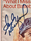 Koufax, DiMaggio, and Mays 3X Autographed Sport Magazine Cover from 1969 JSA LOA