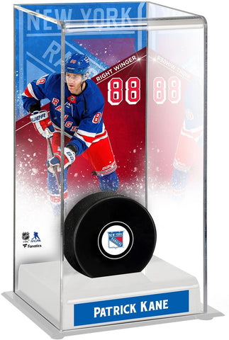 Patrick Kane New York Rangers Deluxe Tall Hockey Puck Case