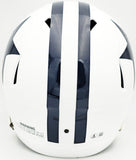 DEZ BRYANT AUTOGRAPHED COWBOYS WHITE THROWBACK FULL SIZE HELMET BECKETT 230226