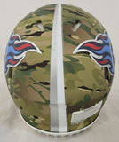 TREYLON BURKS SIGNED TENNESSEE TITANS CAMO SPEED AUTHENTIC HELMET BECKETT COA
