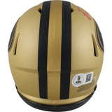George Kittle Autographed San Francisco 49ers Rave Mini Helmet Beckett 49872