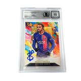 Bradley Barcola Signed 2023-24 Topps Inception UCC #95 Rookie - BGS 10 Autograph