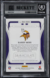 Randy Moss Signed 2024 Immaculate Collection #36 45/49 Card Auto 10! BAS Slabbed