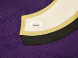 BALTIMORE RAVENS JUSTIN TUCKER AUTOGRAPHED PURPLE JERSEY JSA STOCK #232737