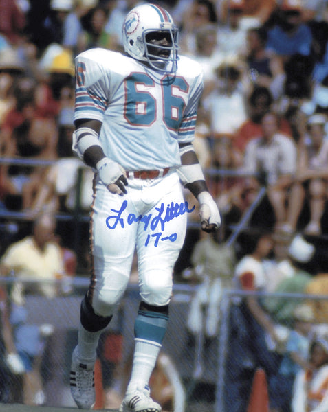 Larry Little Autographed Signed 8x10 Photo Miami Dolphins SKU #245804