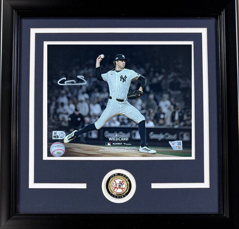 Cam Schlittler Signed 8x10 Spotlight Photo Framed Auto Fanatics COA NY Yankees