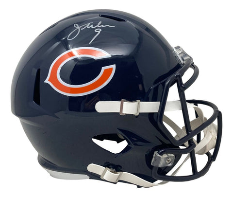 Jim McMahon Signed Chicago Bears Full Size Replica Speed Helmet BAS