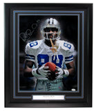 Michael Irvin HOF Autographed Dallas Cowboys 16x20 Photo Framed JSA 200136