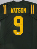 Packers CHRISTIAN WATSON Signed 1950's Throwback Custom Replica Jersey AUTO BAS