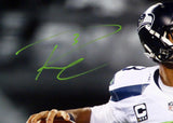 Russell Wilson Signed 16x20 Photo Seattle Seahawks Super Bowl XLVIII RW Holo