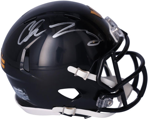 Autographed Chase Young Commanders Mini Helmet
