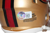Patrick Willis Signed San Francisco 49ers 96-08 Speed Mini Helmet Beckett 38714