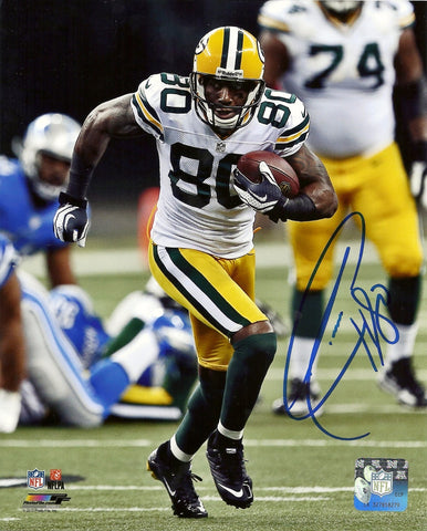 Packers DONALD DRIVER Signed 8x10 Photo #5 AUTO - SB XLV Champ - Career Leader