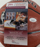 Mark Price Signed Spalding Pro Tack Basketball (JSA COA) Cleveland Cavaliers P.G