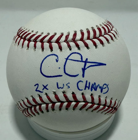 Cardinals CHRIS CARPENTER Signed Official MLB Baseball AUTO w/ 2 x WS Champ JSA