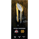 Quinshon Judkins Signed Ohio State National Champs Replica Ticket 3TD BAS 50075