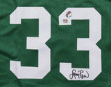 Larry Bird Signed Boston Celtics Jersey (PSA & Bird Holo) 12xAll Star Forward