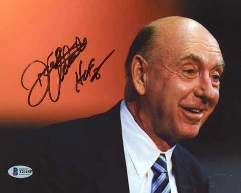 Dick Vitale "HOF 08" Authentic Signed 8x10 Photo Autographed BAS #T20458