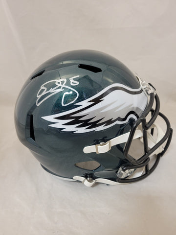 DONOVAN MCNABB SIGNED PHILADELPHIA EAGLES SPEED REPLICA HELMET BECKETT QR