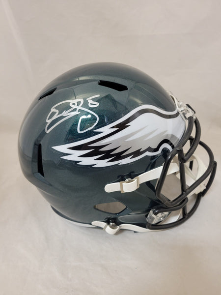DONOVAN MCNABB SIGNED PHILADELPHIA EAGLES SPEED REPLICA HELMET BECKETT QR