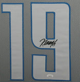 KENNY GOLLADAY (Lions grey SKYLINE) Signed Autographed Framed Jersey JSA