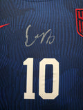 FRAMED CARLI LLOYD AUTOGRAPHED SIGNED USA JERSEY JSA COA