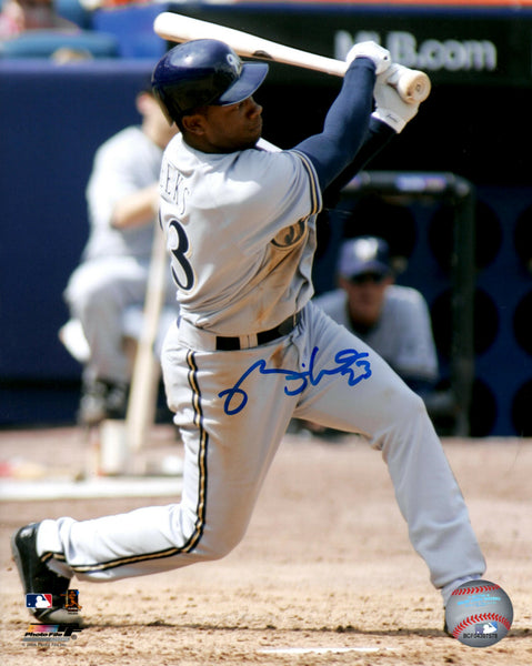 Brewers Infielder RICKIE WEEKS Signed 8x10 Photo #4 AUTO - All Star