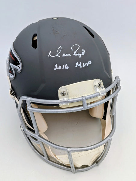 Matt Ryan Signed 2016 MVP Atlanta Falcons Custom F/S Authentic Helmet - Beckett