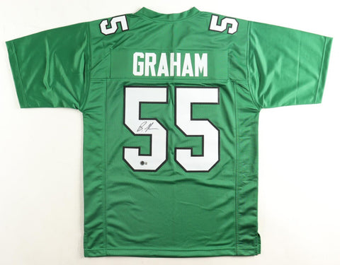 Brandon Graham Signed Philadelphia Eagles Jersey (Beckett) Defensive End