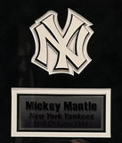 Mickey Mantle & Joe Namath Dual-Autographed 11x14 Photo Framed Collage - PSA LOA