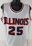 Nick Anderson Signed Illinois Fighting Illini Jersey (JSA COA) Orlando Magic Grd