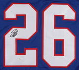 Saquon Barkley Signed New York Giants Jersey (JSA COA) #1 RB Pick 2018 Draft