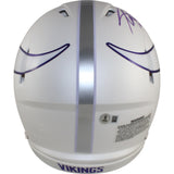 Adrian Peterson Signed Minnesota Vikings Pro 24 Alt Helmet All Day Beckett 50170