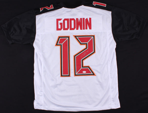 Chris Godwin Signed Tampa Bay Buccaneers Jersey (TSE COA) 2017 3rd Round Pck W.R