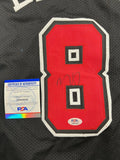 Zach Lavine signed jersey PSA/DNA Chicago Bulls Autographed