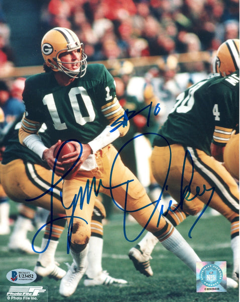 Lynn Dickey Autographed Green Bay Packers 8x10 Photo Beckett Authenticated