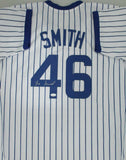 Cubs Hall of Famer LEE SMITH Signed Custom Replica Pinstripe Jersey AUTO - JSA
