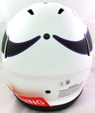 Randy Moss Autographed Vikings Lunar Authentic F/S Helmet- Beckett W *Purple