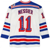 Mark Messier New York Rangers Autographed White Mitchell & Ness Replica Jersey