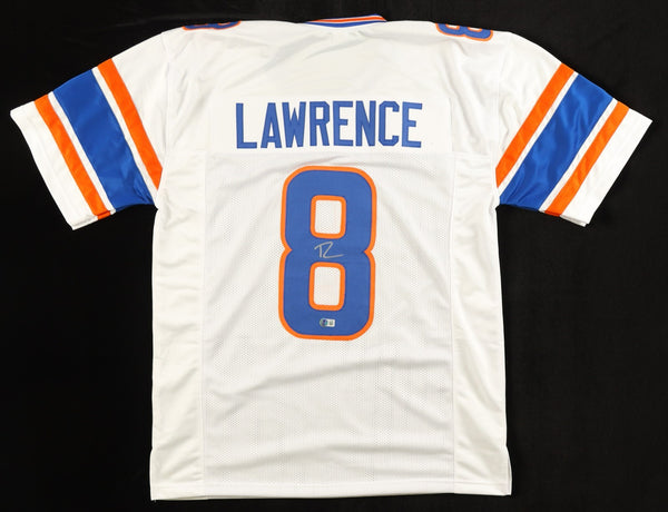 Demarcus Lawrence Signed Boise State Broncos Jersey (Beckett) Dallas Cowboys L.B