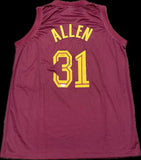 Jarrett Allen Signed Jersey PSA Cleveland Cavaliers Autographed
