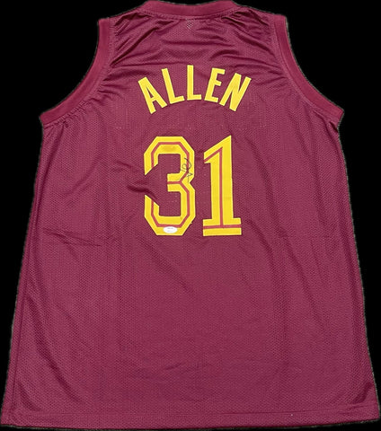 Jarrett Allen Signed Jersey PSA Cleveland Cavaliers Autographed