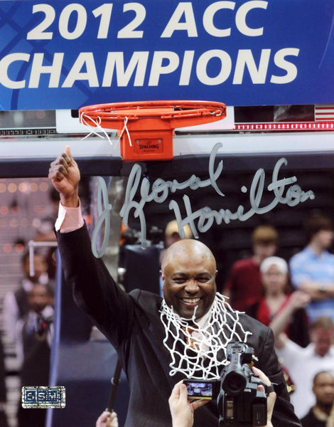 LEONARD HAMILTON AUTOGRAPHED FLORIDA STATE SEMINOLES 8x10 PHOTO COA