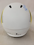 MARSHALL FAULK SIGNED RAMS F/S LUNAR ECLIPSE SPEED REPLICA HELMET BECKETT QR